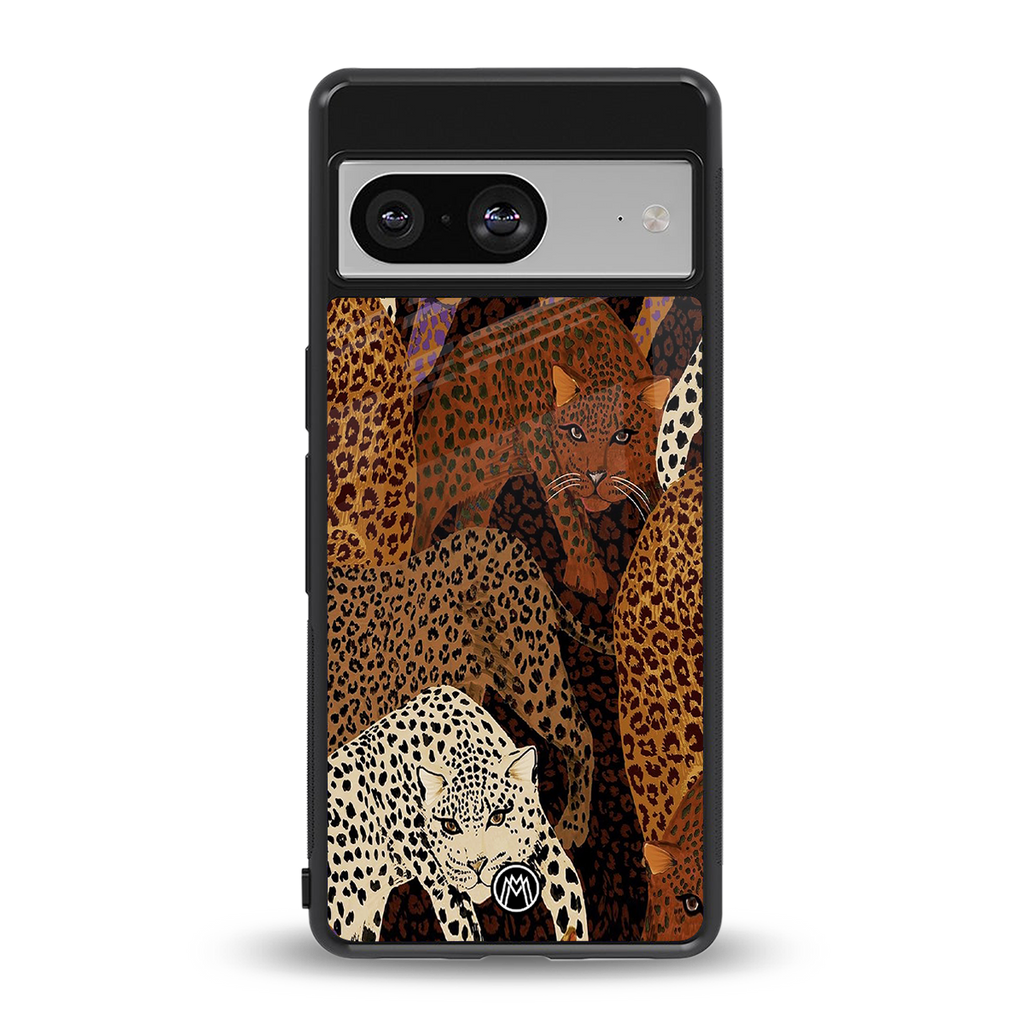 brown beasts back phone cover | glass case for Google Pixel 8
