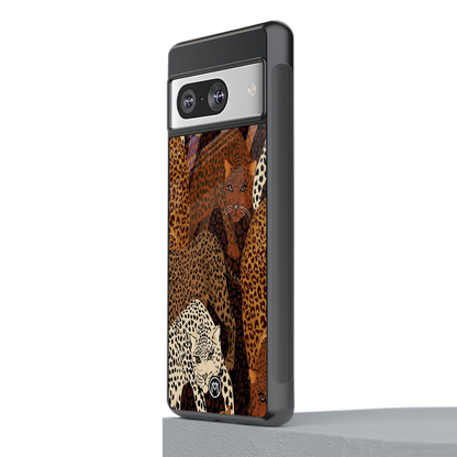 brown beasts back phone cover | glass case for Google Pixel 8