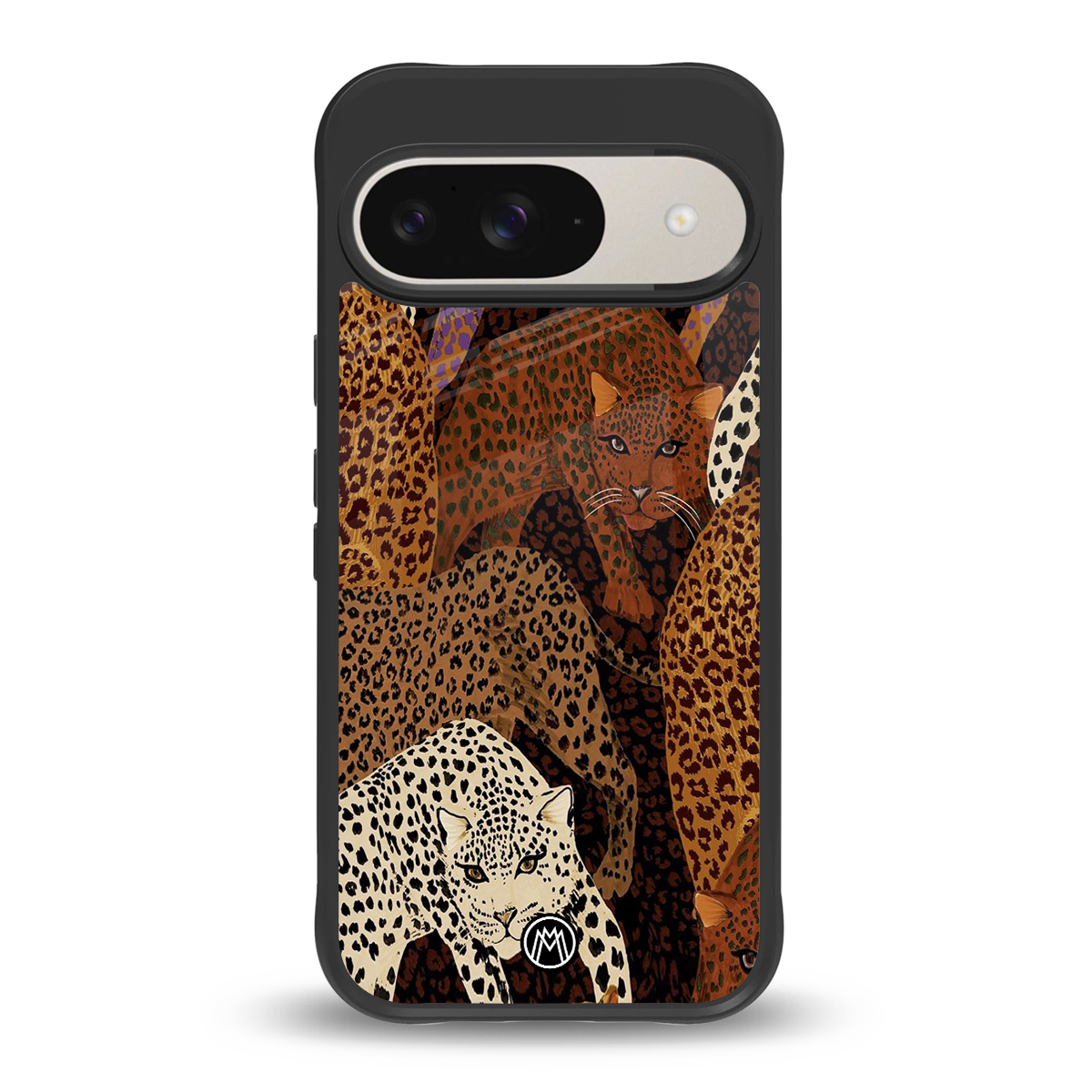 brown beasts back phone cover | glass case for google pixel 9
