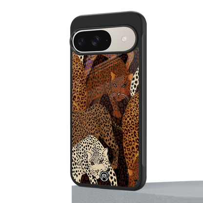 brown beasts back phone cover | glass case for google pixel 9