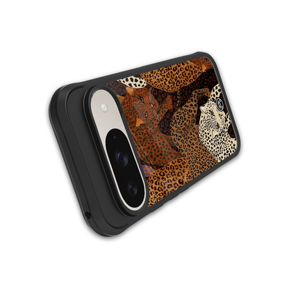 brown beasts back phone cover | glass case for google pixel 9