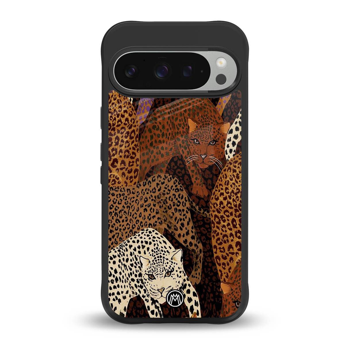brown beasts back phone cover | glass case for google pixel 9 pro xl