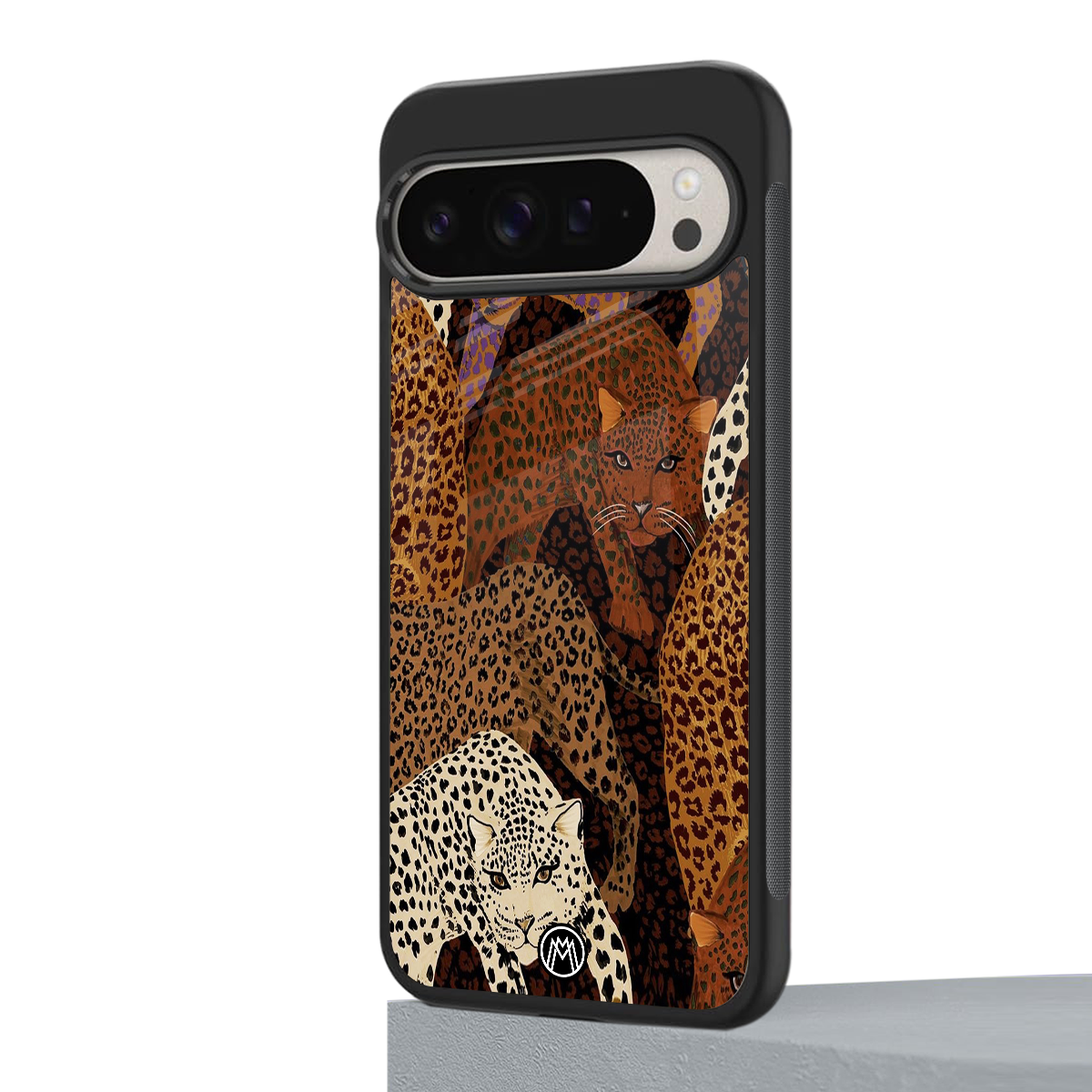 brown beasts back phone cover | glass case for google pixel 9 pro