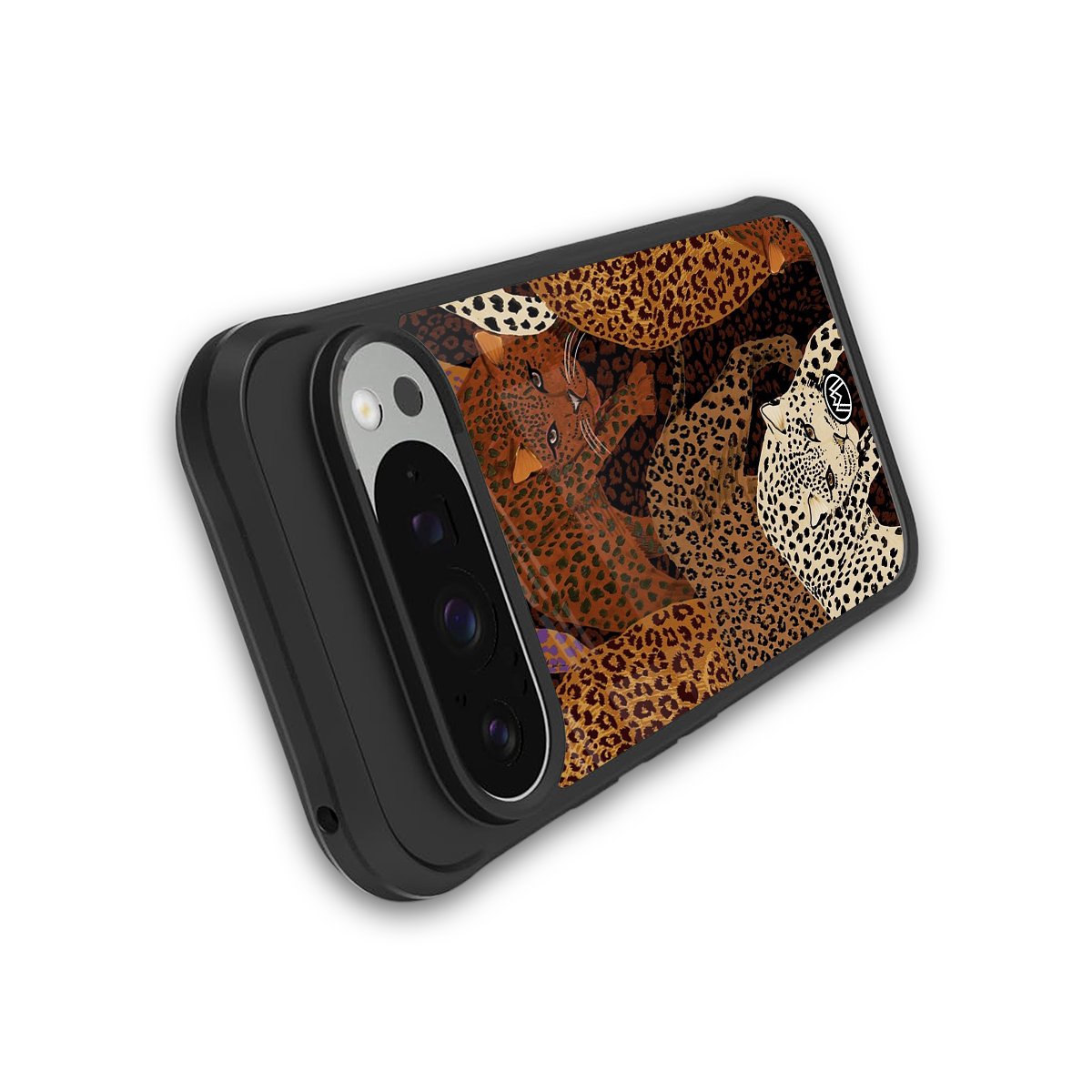brown beasts back phone cover | glass case for google pixel 9 pro