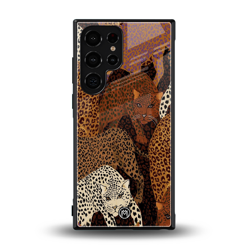 brown beasts back phone cover | glass case for samsung galaxy s23 ultra