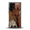 brown beasts back phone cover | glass case for samsung galaxy s23 ultra