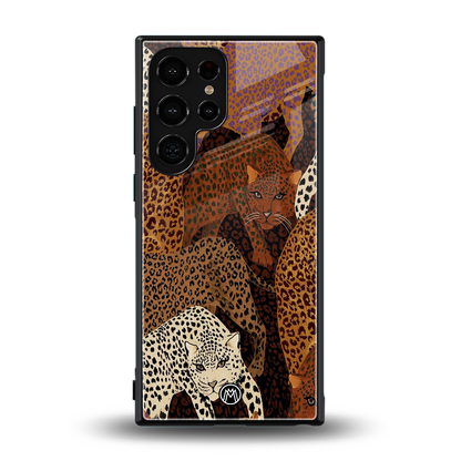 brown beasts back phone cover | glass case for samsung galaxy s23 ultra