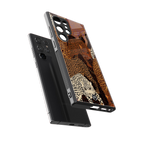 brown beasts back phone cover | glass case for samsung galaxy s23 ultra