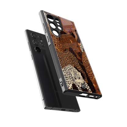 brown beasts back phone cover | glass case for samsung galaxy s23 ultra