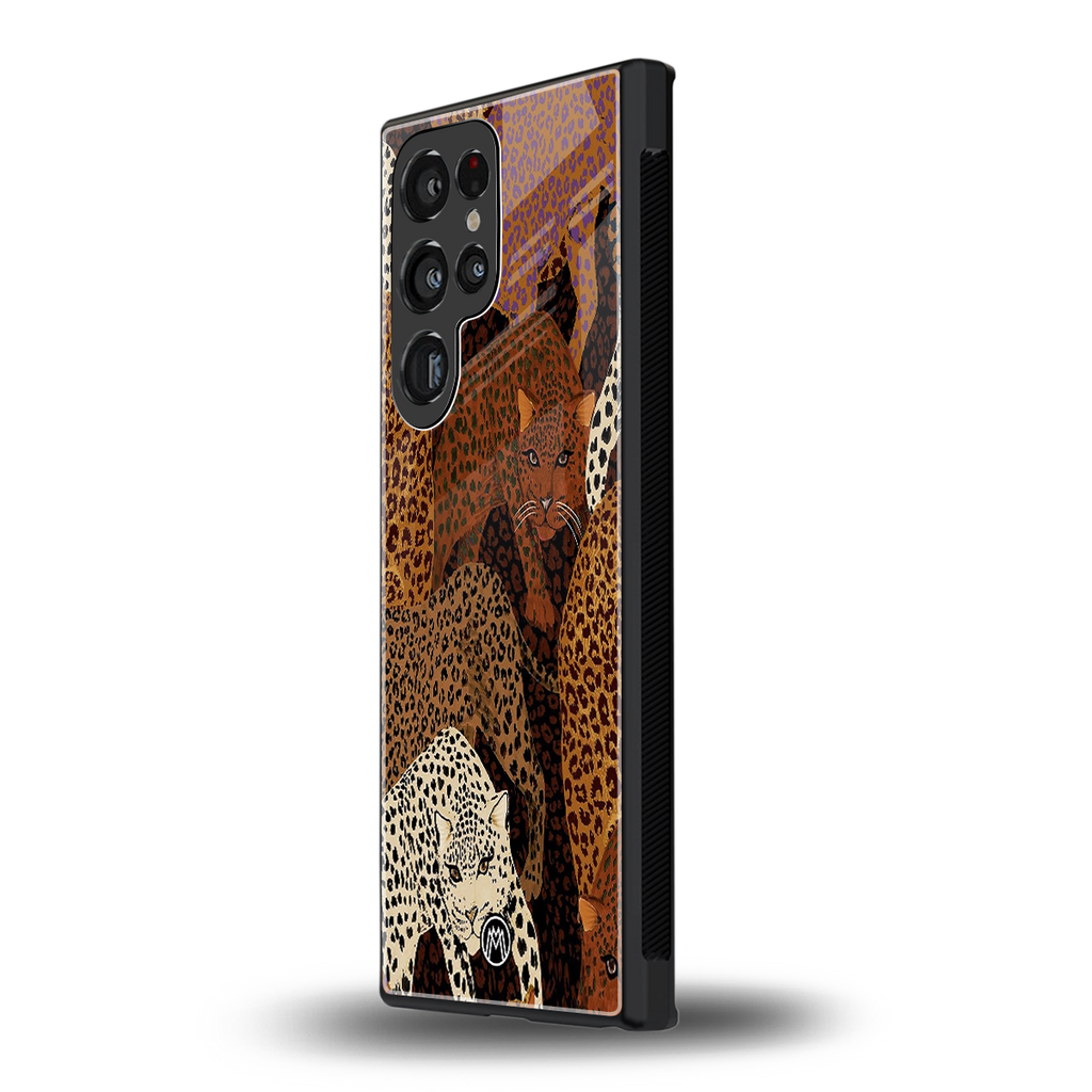 brown beasts back phone cover | glass case for samsung galaxy s23 ultra