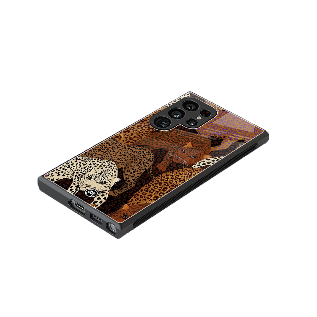 brown beasts back phone cover | glass case for samsung galaxy s23 ultra