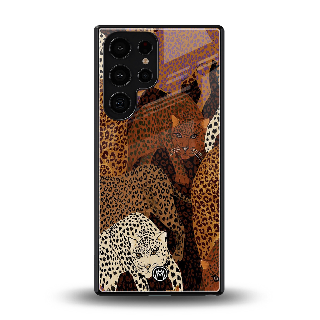 brown beasts back phone cover | glass case for samsung galaxy s25 ultra