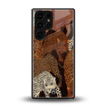brown beasts back phone cover | glass case for samsung galaxy s25 ultra