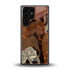 brown beasts back phone cover | glass case for samsung galaxy s25 ultra