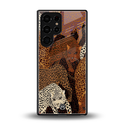 brown beasts back phone cover | glass case for samsung galaxy s25 ultra
