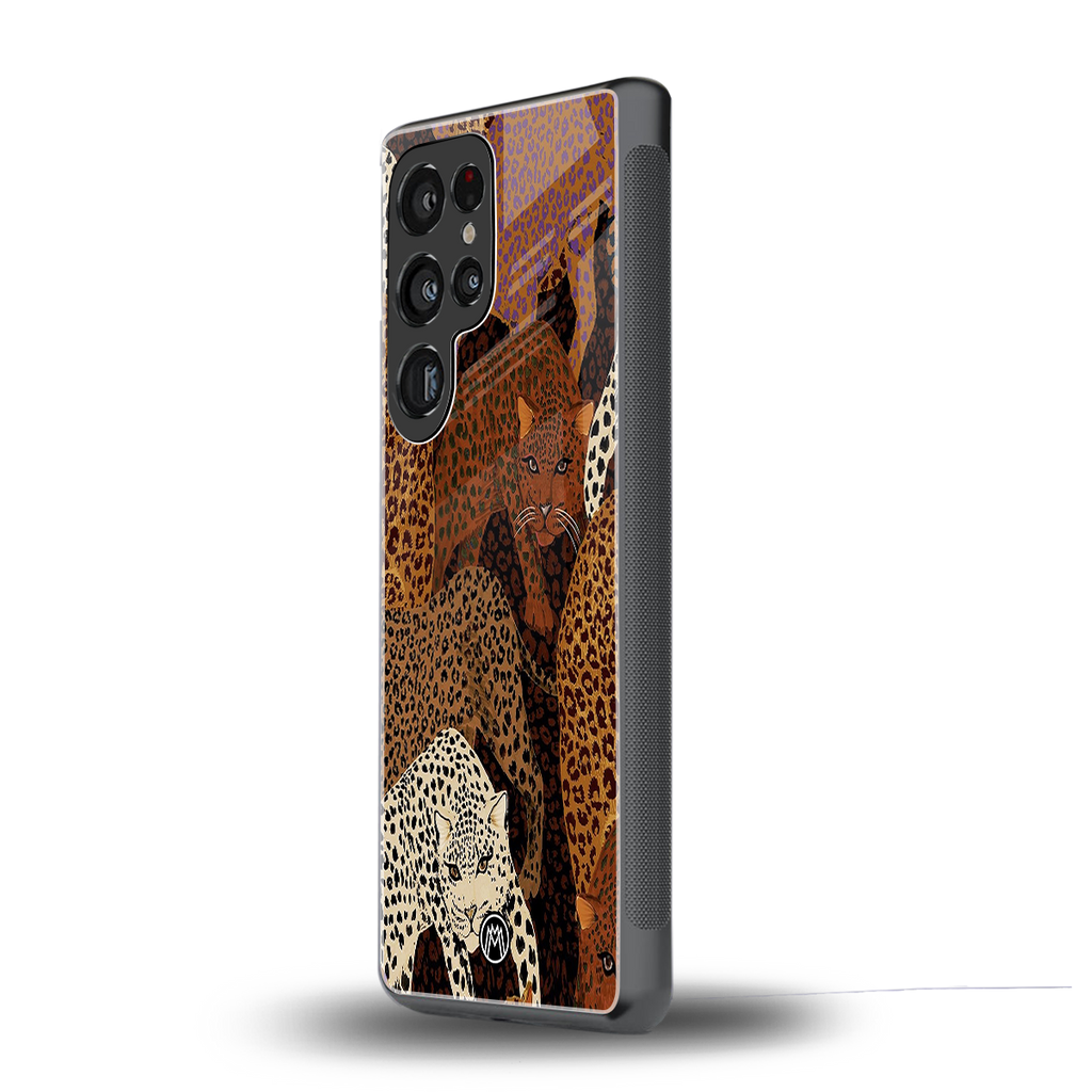 brown beasts back phone cover | glass case for samsung galaxy s25 ultra