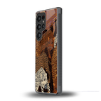 brown beasts back phone cover | glass case for samsung galaxy s25 ultra