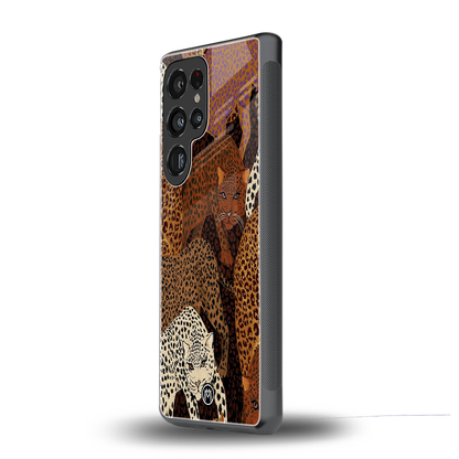 brown beasts back phone cover | glass case for samsung galaxy s25 ultra
