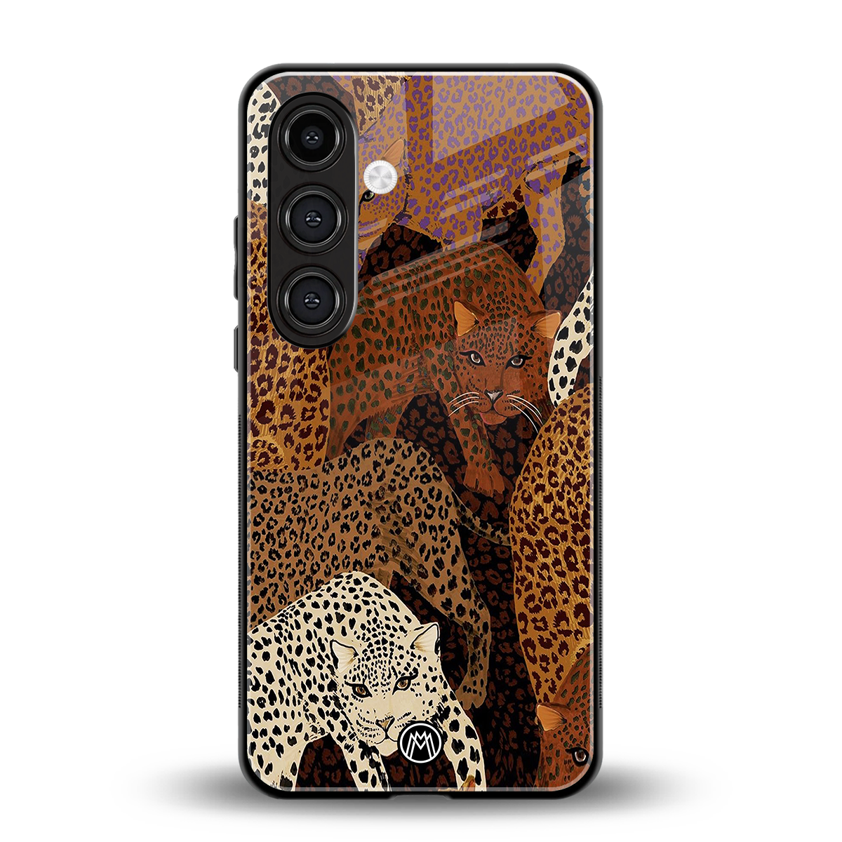 brown beasts back phone cover | glass case for samsung galaxy s24 fe
