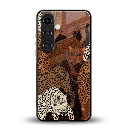 brown beasts back phone cover | glass case for samsung galaxy s24 fe