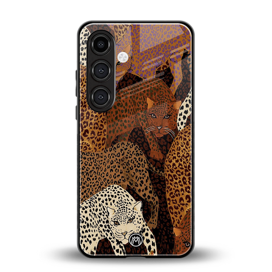 brown beasts back phone cover | glass case for samsung galaxy s24 fe