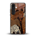 brown beasts back phone cover | glass case for samsung galaxy s25
