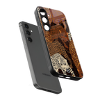 brown beasts back phone cover | glass case for samsung galaxy s24 plus