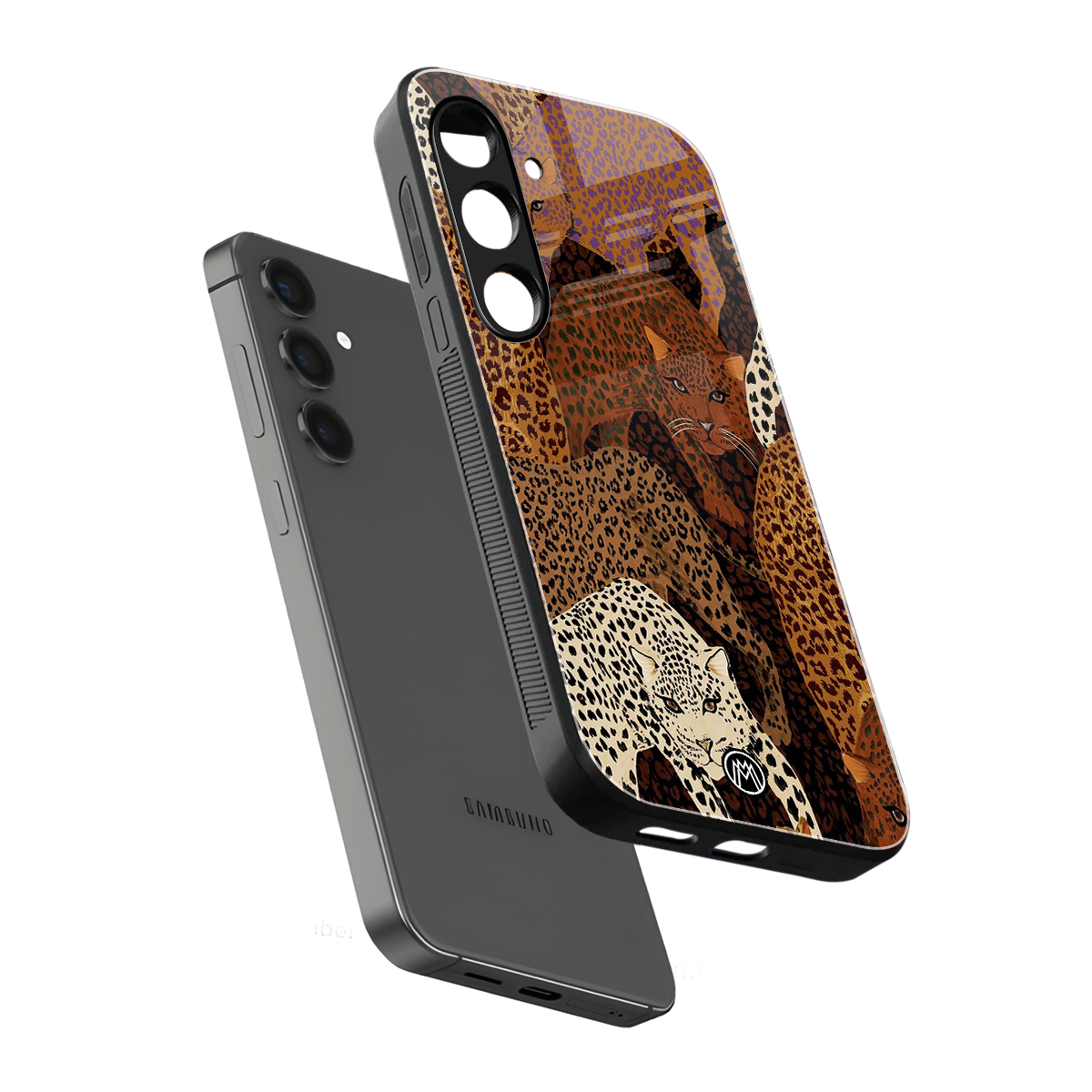 brown beasts back phone cover | glass case for samsung galaxy s24 fe