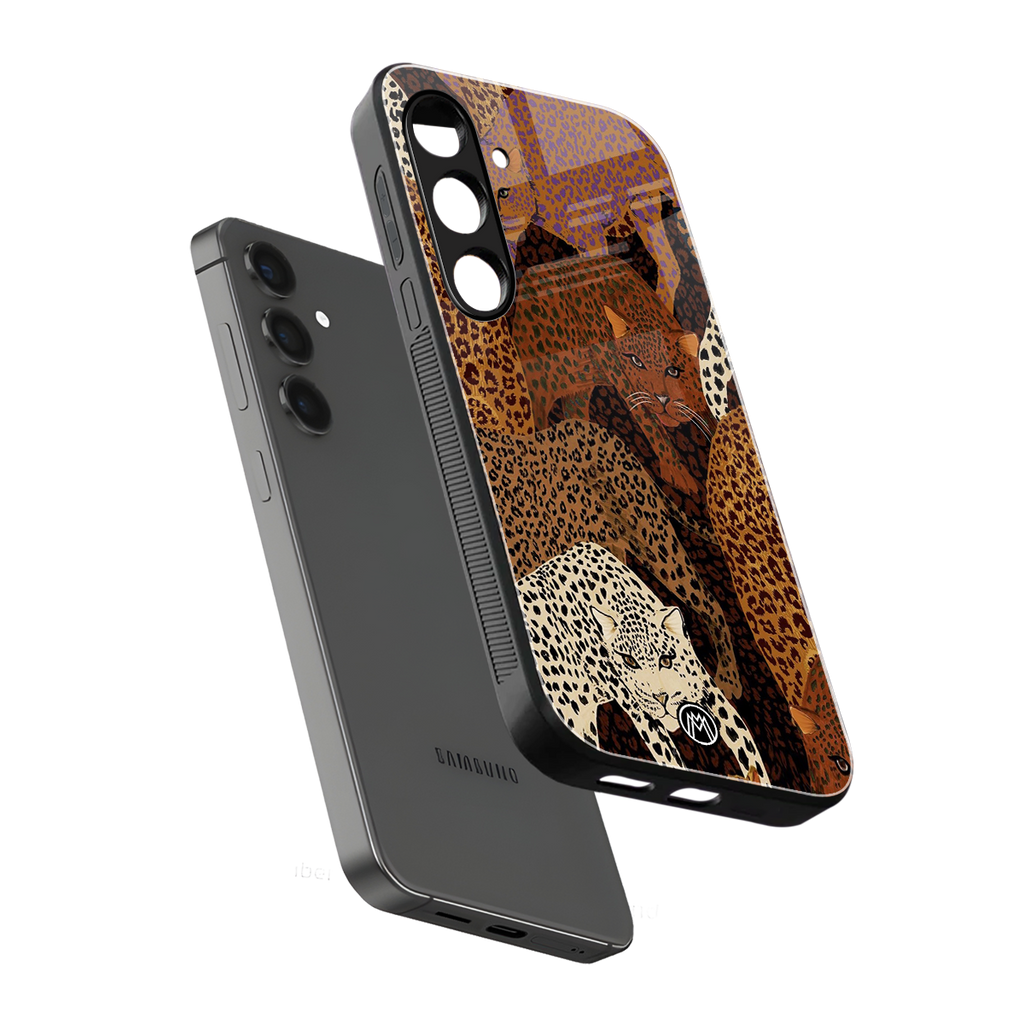 brown beasts back phone cover | glass case for samsung galaxy s25 plus