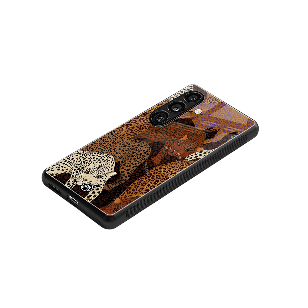brown beasts back phone cover | glass case for samsung galaxy s25