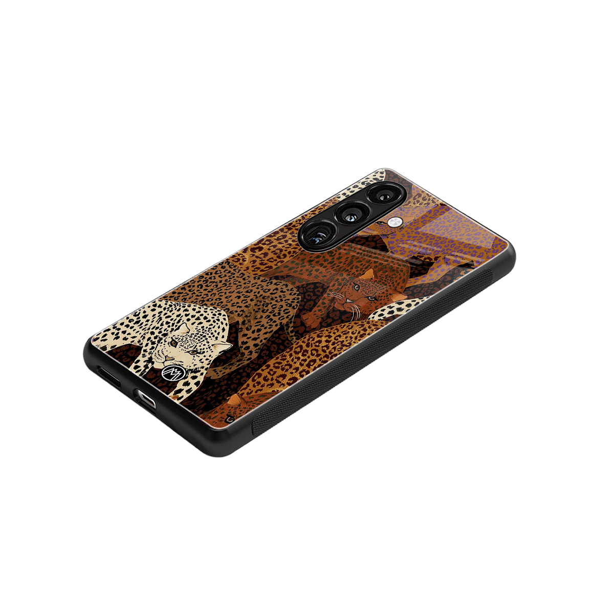 brown beasts back phone cover | glass case for samsung galaxy s24 fe