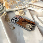 brown beasts back phone cover | glass case for nothing phone 1
