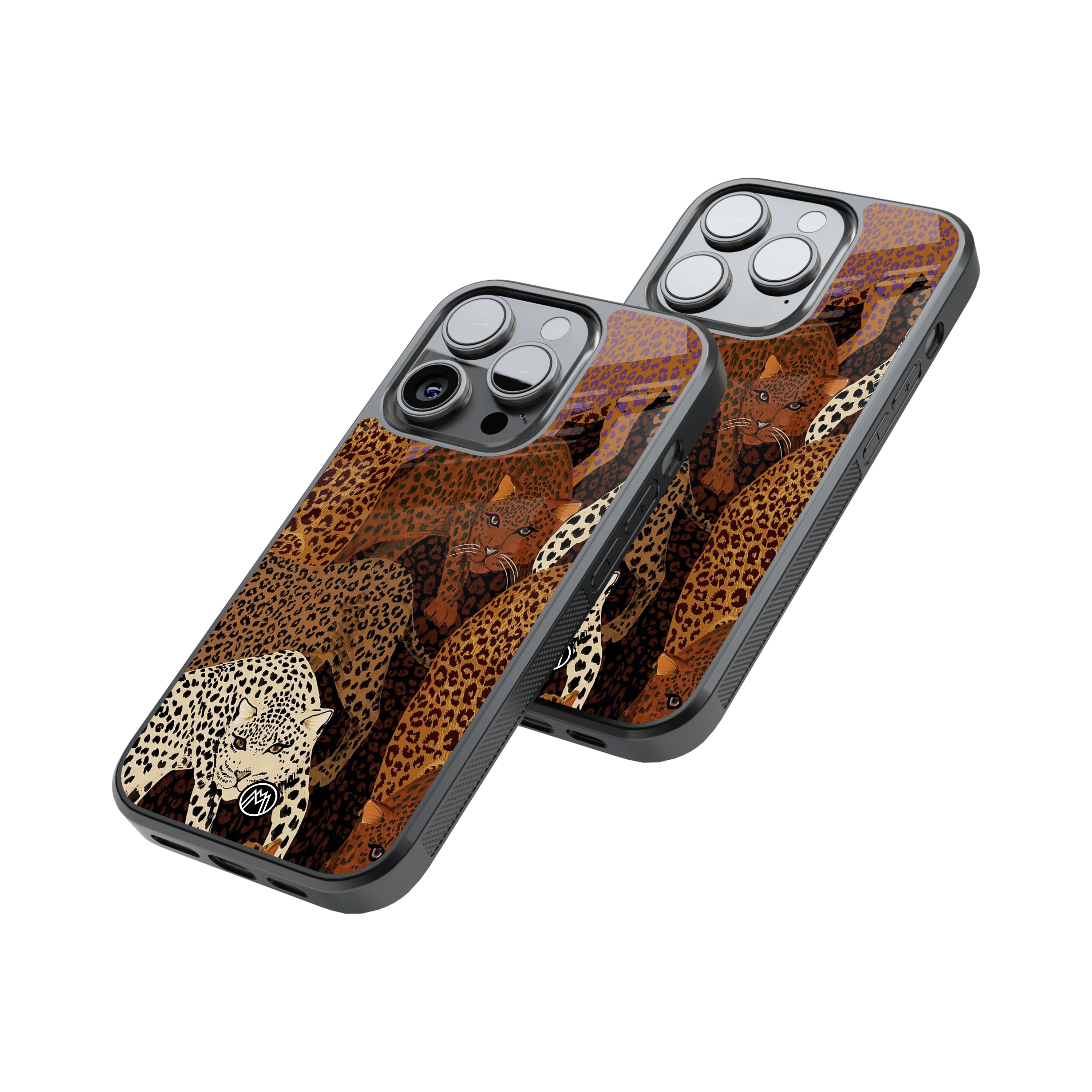 Protective Glass Back Phone Case Compatible with iPhone, Samsung, OnePlus, Pixel & More