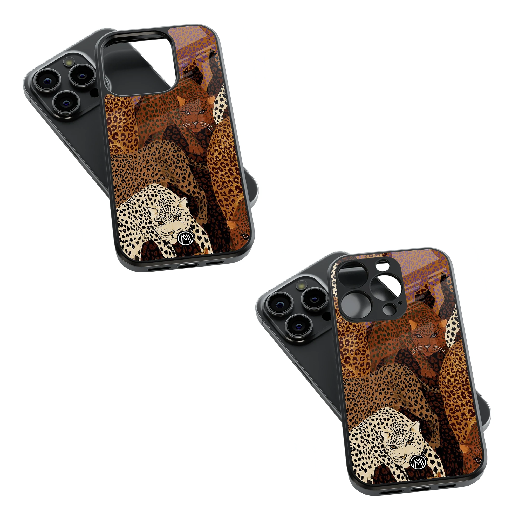 Trendy Glass Back Mobile Case for iPhone, Samsung, Redmi, OnePlus, Google Pixel, Motorola