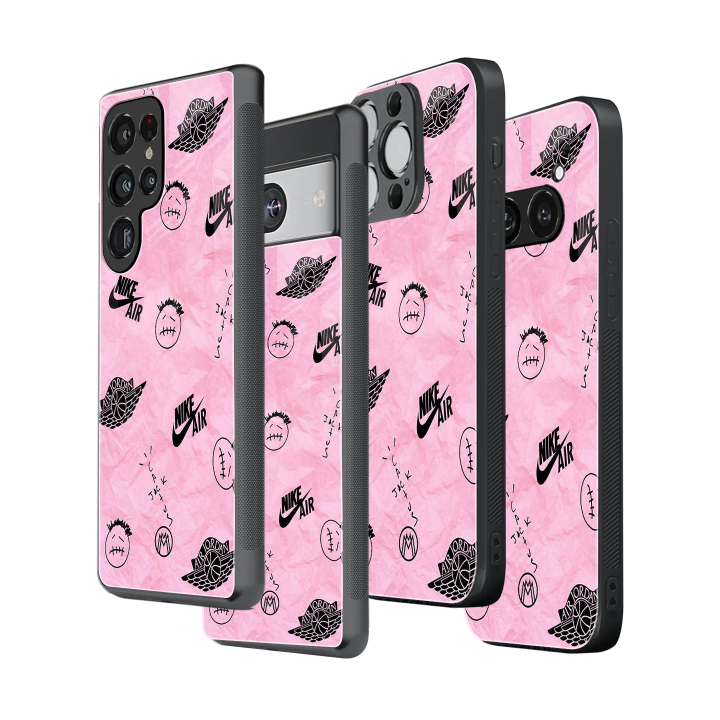 Stylish Glass Back Case for All Smartphones iPhone, Samsung, OnePlus, Pixel, Redmi, Oppo, Vivo, Motorola