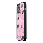 Slim Glass Back Phone Case for Multiple Brands iPhone, Samsung, Redmi, OnePlus, Oppo, Vivo