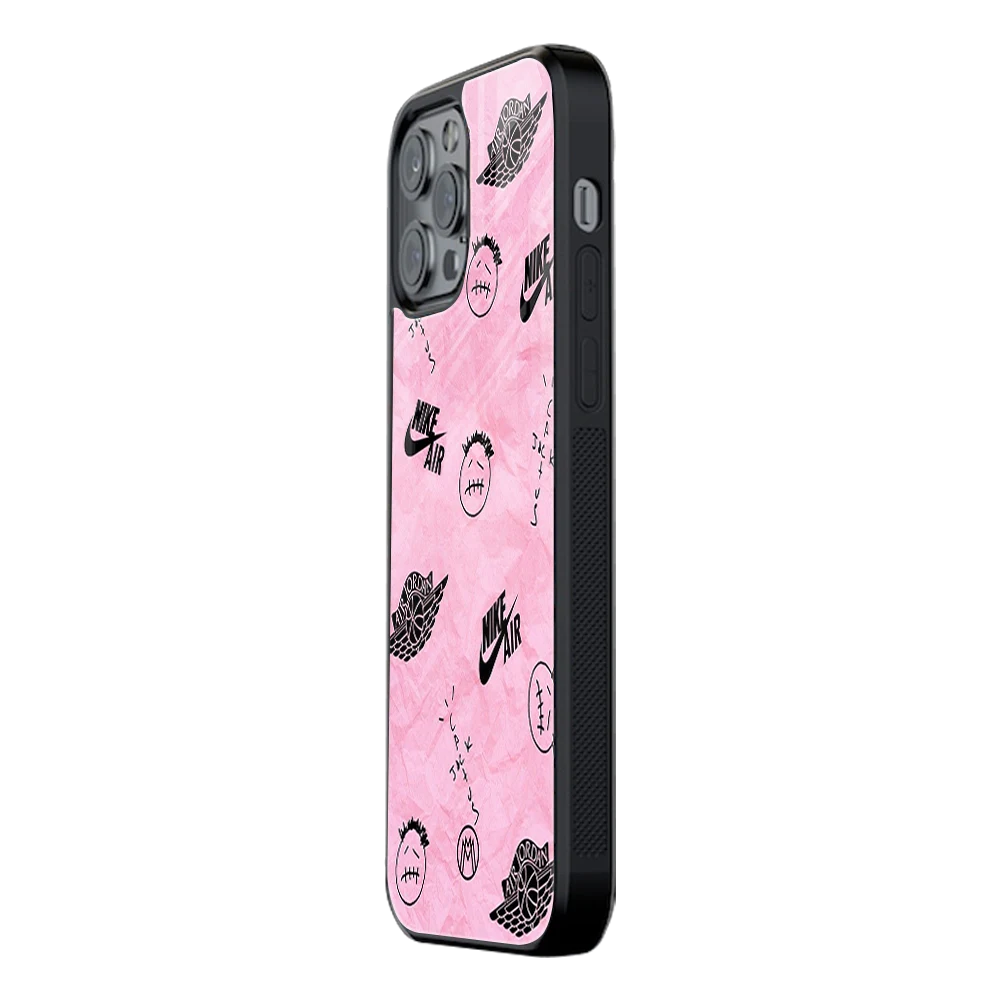 Slim Glass Back Phone Case for Multiple Brands iPhone, Samsung, Redmi, OnePlus, Oppo, Vivo