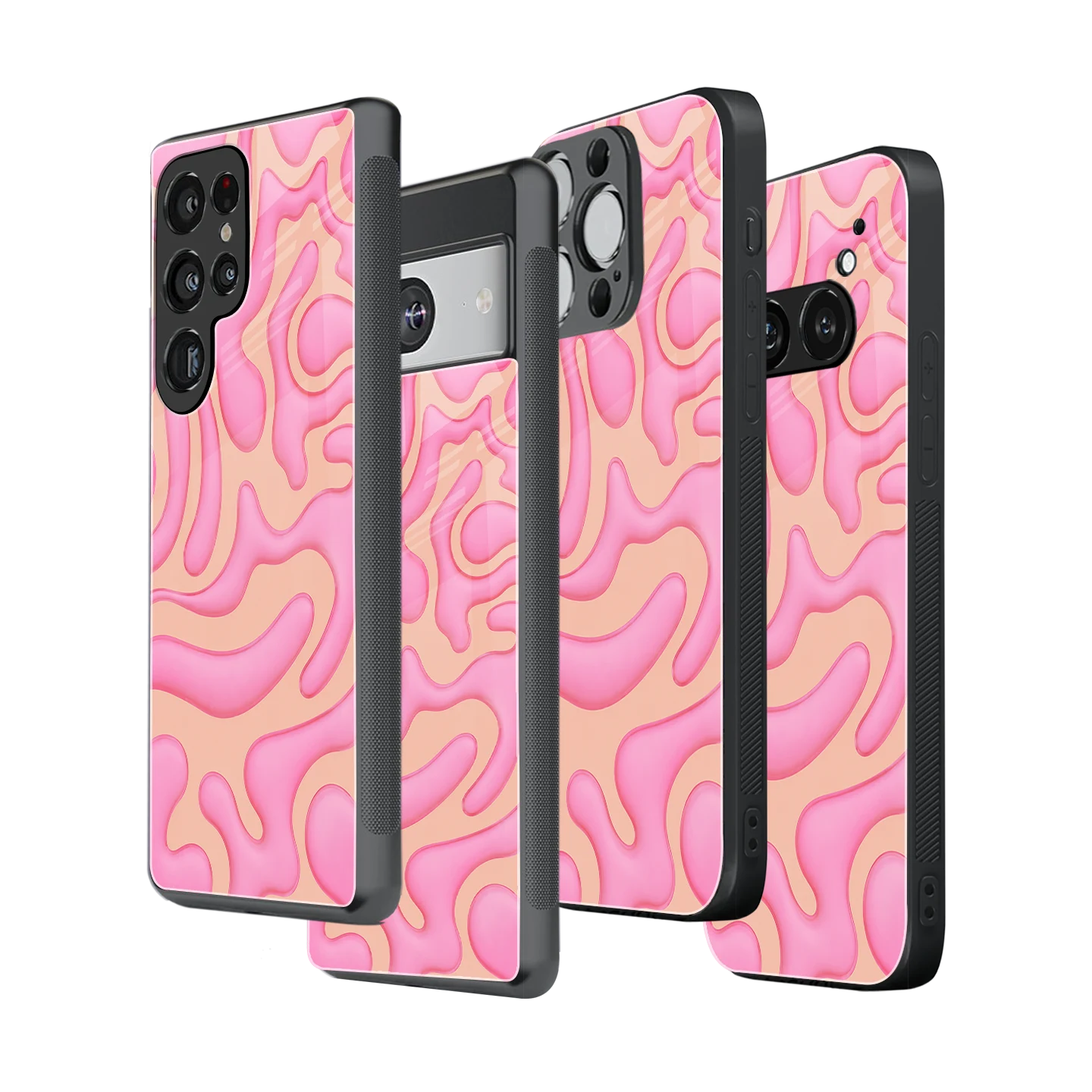 Stylish Glass Back Case for All Smartphones iPhone, Samsung, OnePlus, Pixel, Redmi, Oppo, Vivo, Motorola