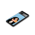 bubbly blue back phone cover | glass case for Google Pixel 7