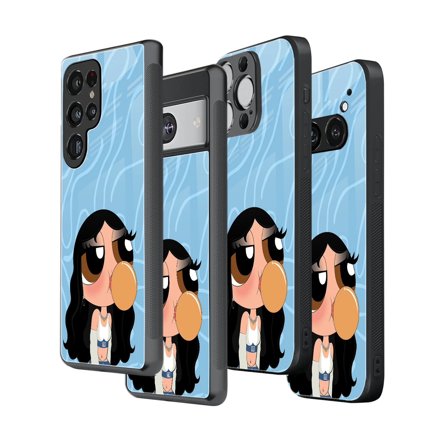 Stylish Glass Back Case for All Smartphones – iPhone, Samsung, OnePlus, Pixel, Redmi, Oppo, Vivo, Motorola