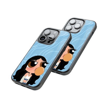 Protective Glass Back Phone Case Compatible with iPhone, Samsung, OnePlus, Pixel & More