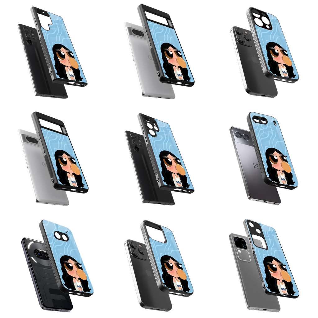 Durable Glass Back Mobile Case for iPhone, Samsung, OnePlus, Google Pixel, Redmi, Vivo, Oppo