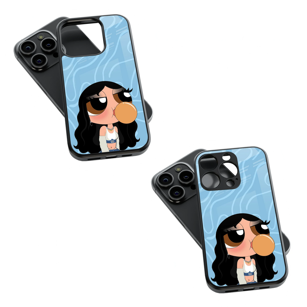 Trendy Glass Back Mobile Case for iPhone, Samsung, Redmi, OnePlus, Google Pixel, Motorola