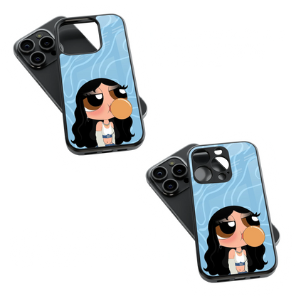 Trendy Glass Back Mobile Case for iPhone, Samsung, Redmi, OnePlus, Google Pixel, Motorola