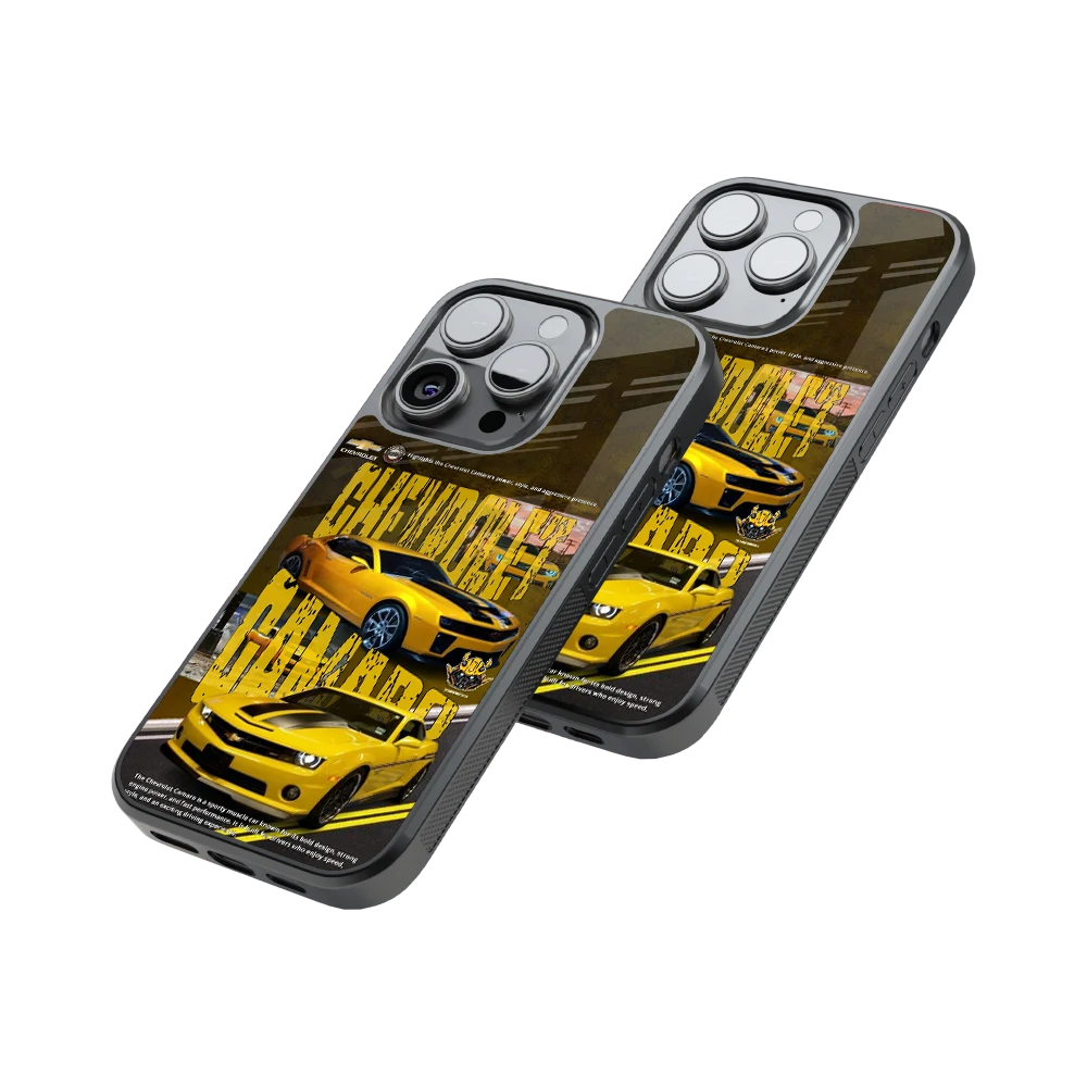 Protective Glass Back Phone Case Compatible with iPhone, Samsung, OnePlus, Pixel & More
