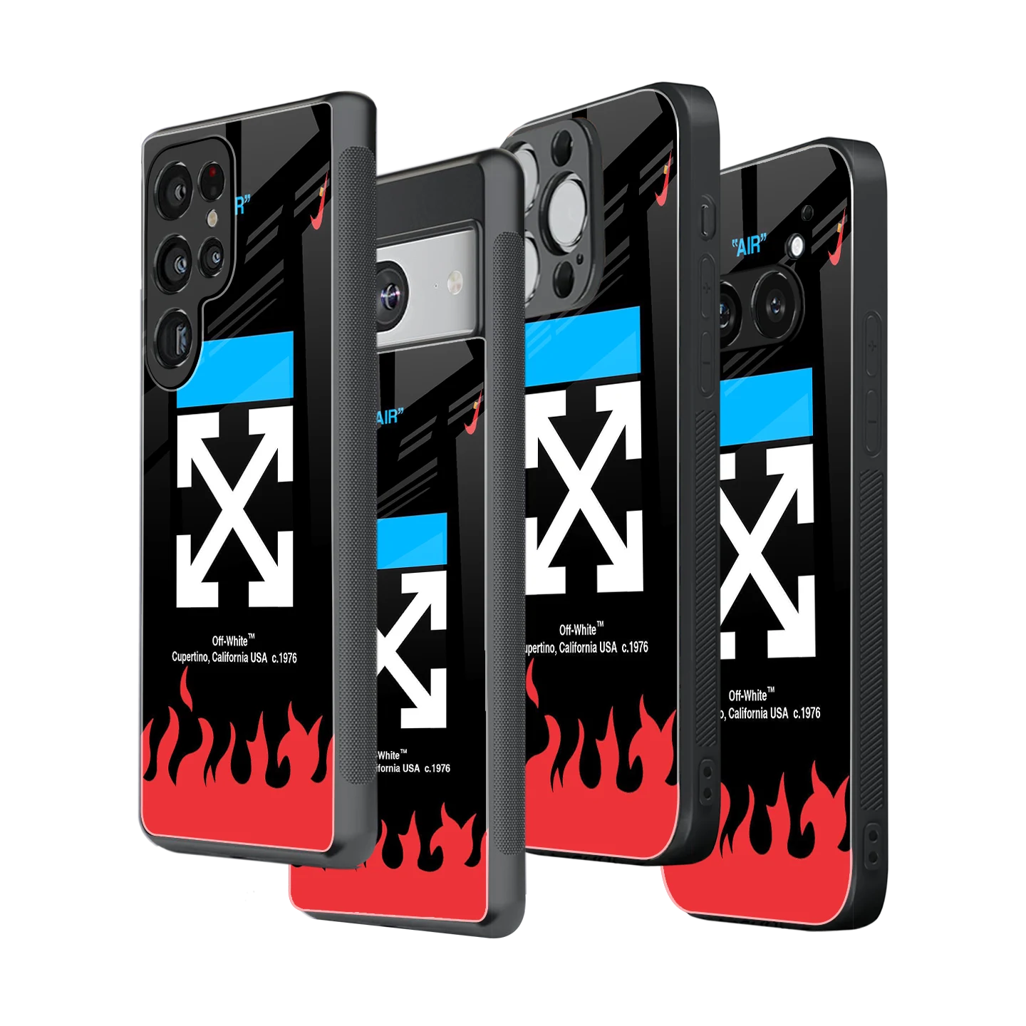 Stylish Glass Back Case for All Smartphones iPhone, Samsung, OnePlus, Pixel, Redmi, Oppo, Vivo, Motorola