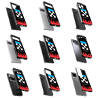 Durable Glass Back Mobile Case for iPhone, Samsung, OnePlus, Google Pixel, Redmi, Vivo, Oppo
