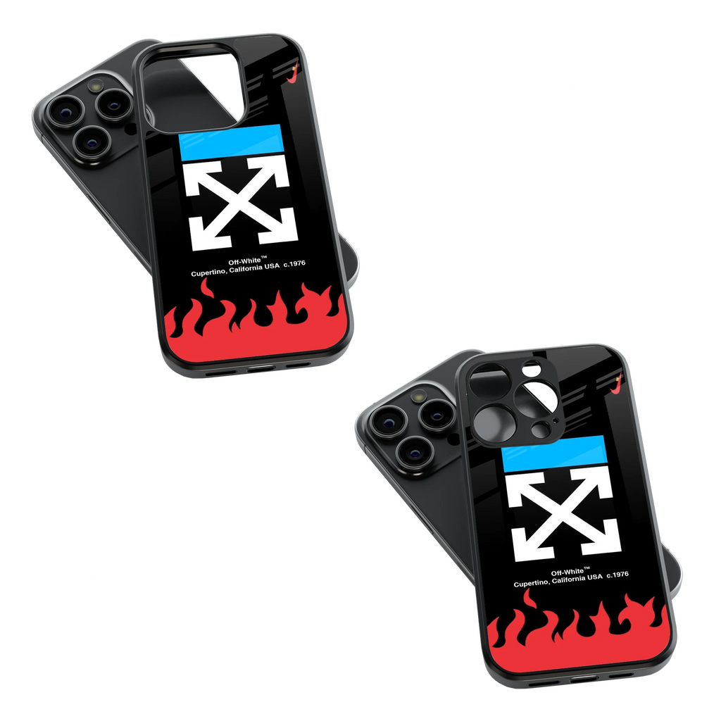 Trendy Glass Back Mobile Case for iPhone, Samsung, Redmi, OnePlus, Google Pixel, Motorola