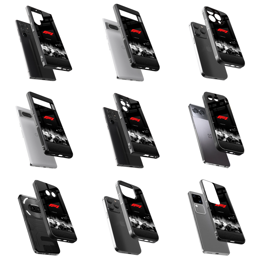 Durable Glass Back Mobile Case for iPhone, Samsung, OnePlus, Google Pixel, Redmi, Vivo, Oppo