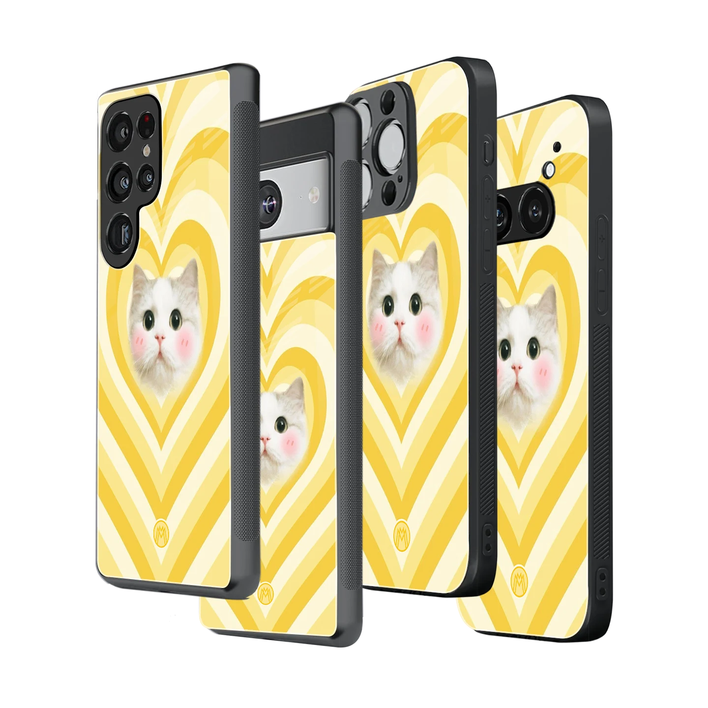 Stylish Glass Back Case for All Smartphones iPhone, Samsung, OnePlus, Pixel, Redmi, Oppo, Vivo, Motorola